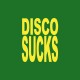 Shirt Disco Sucks jaune/vert bouteille pour homme et femme