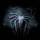 Shirt logo spiderman araignée vieillit en noir pour homme et femme
