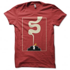 Shirt Mad Men art work rouge pour homme et femme