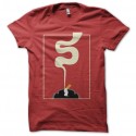Shirt Mad Men art work rouge pour homme et femme