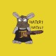 Shirt Lapin à tronçonneuse Hunter Hunted jaune pour homme et femme