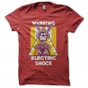 Shirt Lapin électrocution rouge pour homme et femme