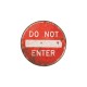 Shirt Do Not Enter blanc pour homme et femme