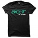 Shirt parodie Acer à rien noir pour homme et femme