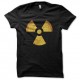 Shirt nucléaire symbole grungy noir pour homme et femme