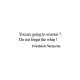 Shirt Friedrich Nietzsche sur les femmes blanc pour homme et femme