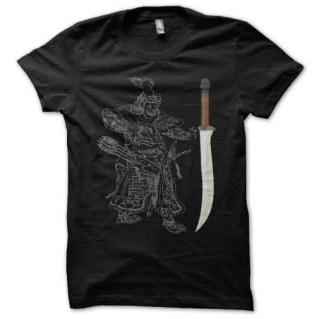 Shirt Subotaï sabre Conan le Barbare noir pour homme et femme