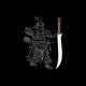 Shirt Subotaï sabre Conan le Barbare noir pour homme et femme