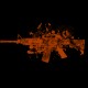 Shirt GUN02 noir pour homme et femme
