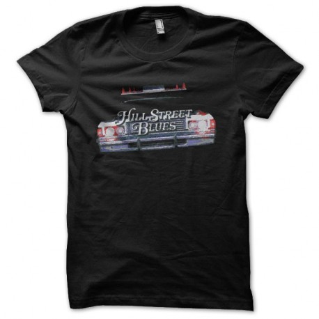 Shirt Hill Street Blues Captain Furillo noir pour homme et femme