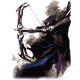 Shirt Hawkeye Artwork blanc pour homme et femme