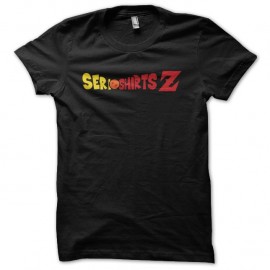 Shirt Dragonball Z parodie Serishirts Z noir pour homme et femme
