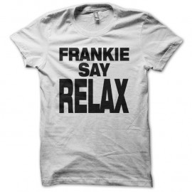 Shirt Friends Ross Frankie Say Relax blanc pour homme et femme