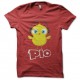Shirt Poussin Piou Pio rouge pour homme et femme