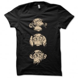 Shirt singes attitudes noir pour homme et femme