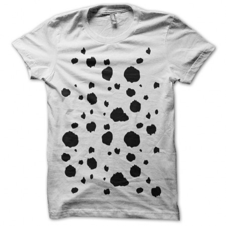 Shirt Chien pelage dalmatien blanc pour homme et femme