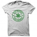 Shirt Cannabis Eco Friendly blanc pour homme et femme