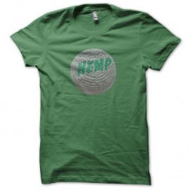Shirt Hemp Softbag vert pour homme et femme