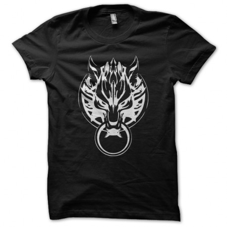 Shirt FF7 whitelogo noir pour homme et femme