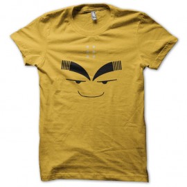 Shirt Krilin parodie visage jaune pour homme et femme