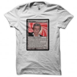 Shirt Magic Gathering parodie Alain Delon blanc pour homme et femme