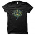 Shirt Tortues Ninja artwork noir pour homme et femme