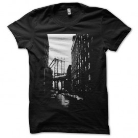 Shirt New York Brooklyn noir pour homme et femme