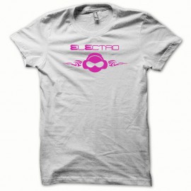 Shirt Electro rose/blanc pour homme et femme