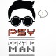 Shirt PSY Gentle Man Gangnam Style Blanc pour homme et femme