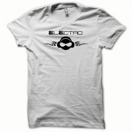 Shirt Electro noir/blanc pour homme et femme