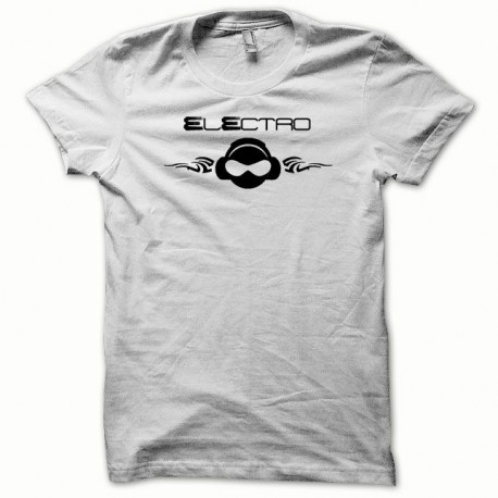 Shirt Electro noir/blanc pour homme et femme