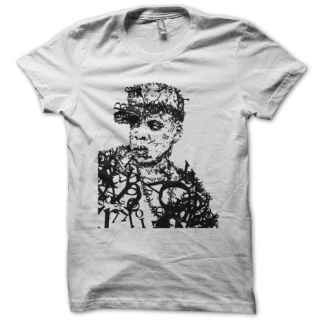 Shirt Jay-Z artwork blanc pour homme et femme