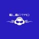 Shirt Electro blanc/bleu royal pour homme et femme