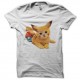 Shirt catkachu blanc pour homme et femme