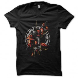 Shirt Dead Pool noir pour homme et femme