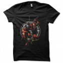 Shirt Dead Pool noir pour homme et femme
