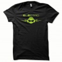 Shirt Electro vert/noir pour homme et femme