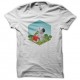 Shirt Ameba Pigg Snoopy blanc pour homme et femme