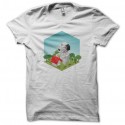 Shirt Ameba Pigg Snoopy blanc pour homme et femme