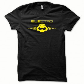 Shirt Electro jaune/noir pour homme et femme