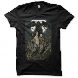 Shirt Dellamorte Dellamore noir pour homme et femme