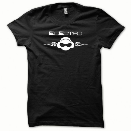 Shirt Electro blanc/noir pour homme et femme