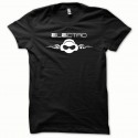 Shirt Electro blanc/noir pour homme et femme