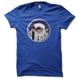 Shirt The Who création artistique bleu pour homme et femme