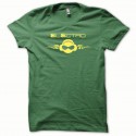 Shirt Electro jaune/vert bouteille pour homme et femme