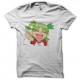 Shirt manga irlandais blanc pour homme et femme