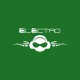 Shirt Electro blanc/vert bouteille pour homme et femme