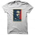 Shirt I AM IRONMAN blanc pour homme et femme