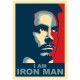 Shirt I AM IRONMAN blanc pour homme et femme