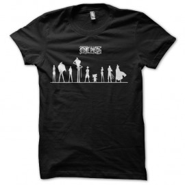 Shirt One piece hombres blanc en noir pour homme et femme